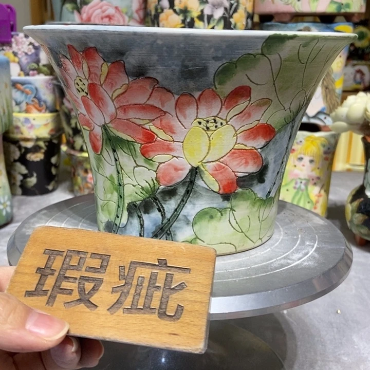 景德镇艺术手绘作品