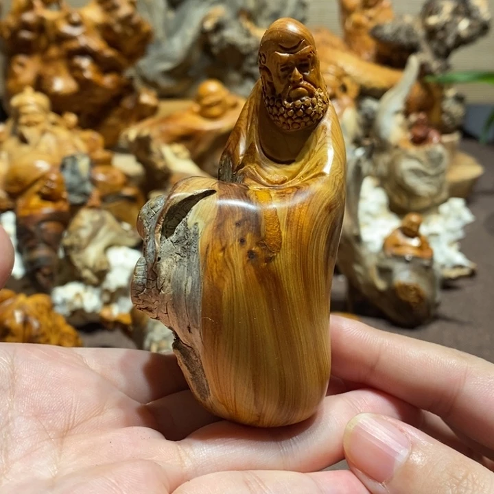 柏木（崖柏）黑油达摩