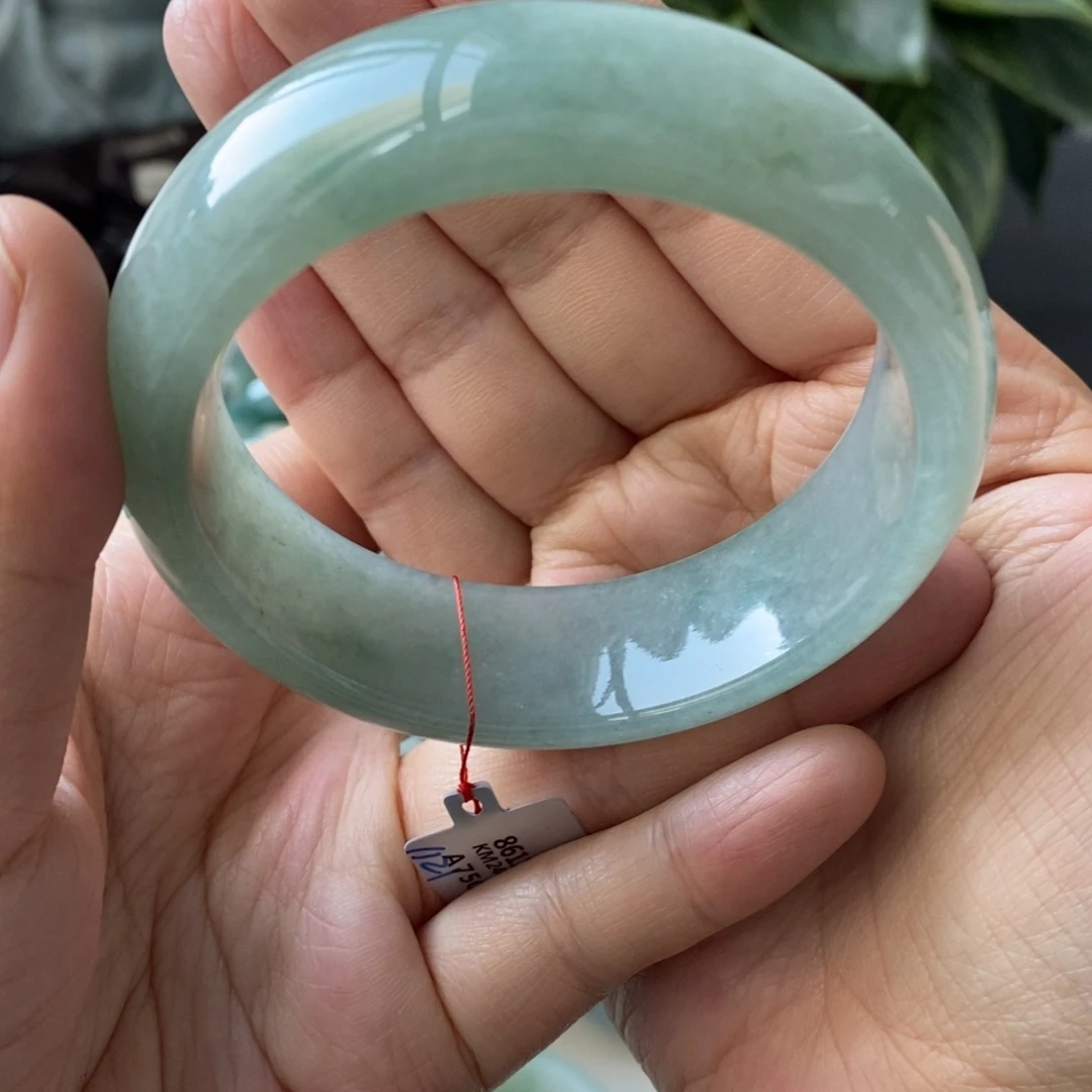 翡翠未镶嵌手镯天然