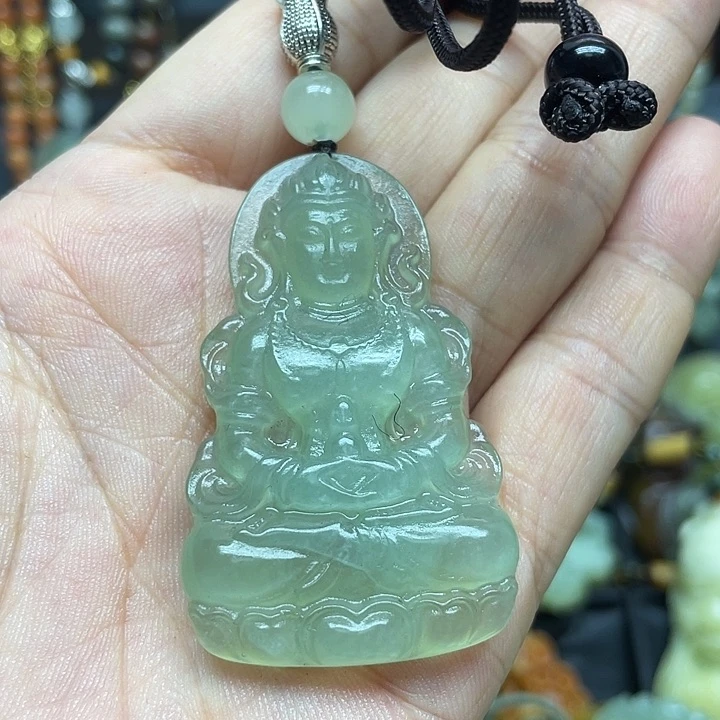 未镶嵌岫玉吊坠吊坠