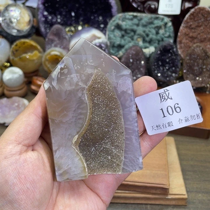 珠宝半成品水晶未镶嵌