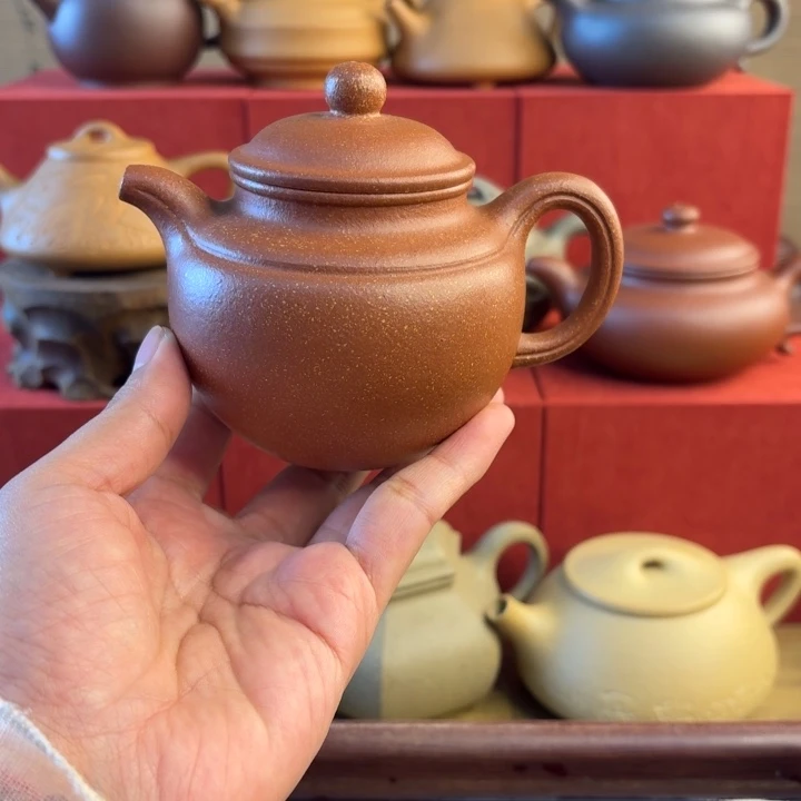 紫砂茶壶孤品福利开播福利半手降坡