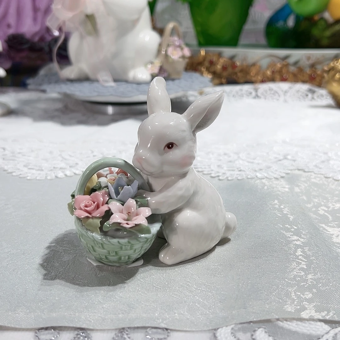 陶瓷Cosmos礼盒装小兔子0142