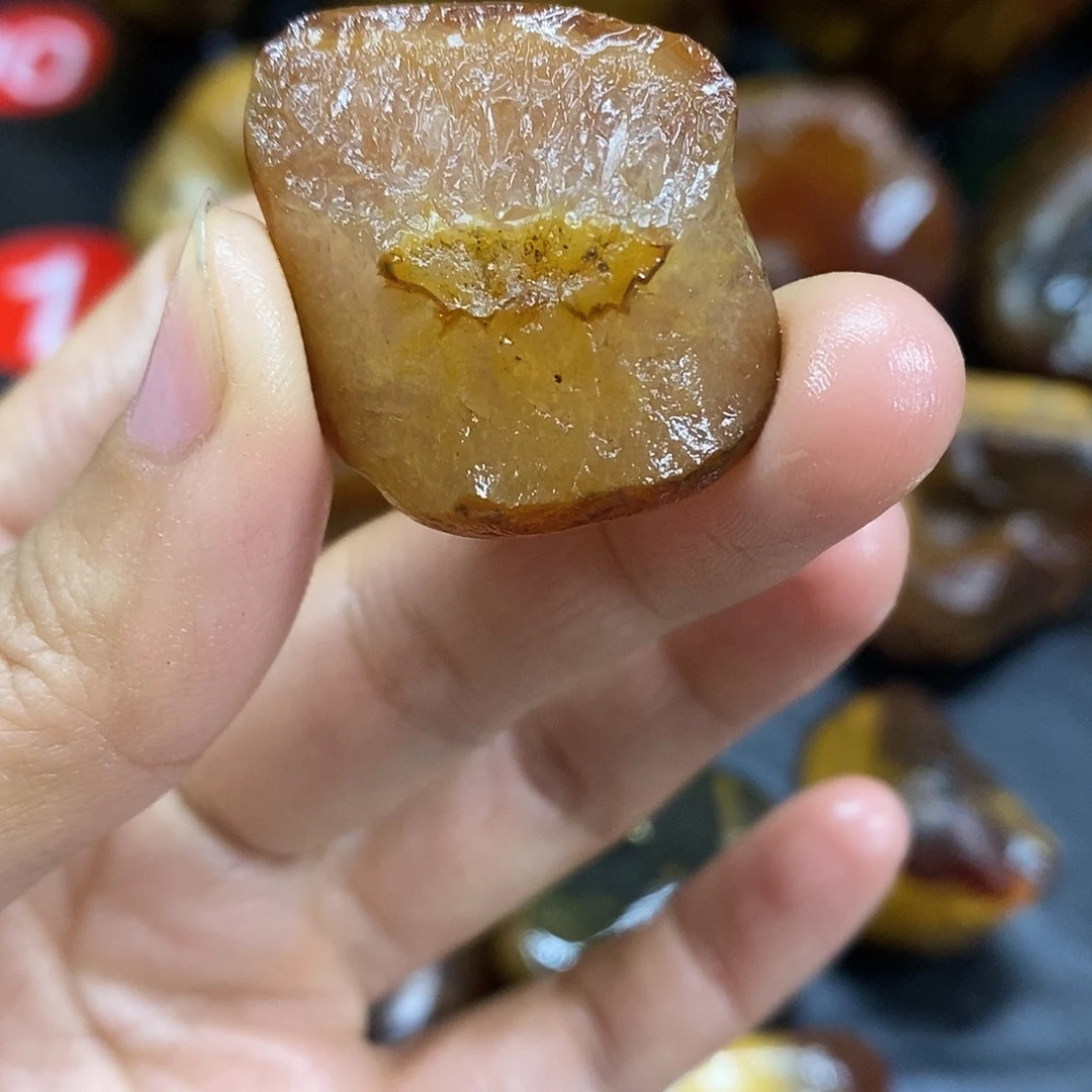 玛瑙/玉髓未镶嵌手把件