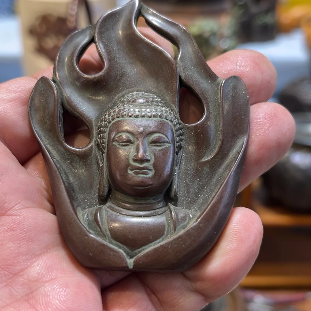 铜中古工艺品摆件