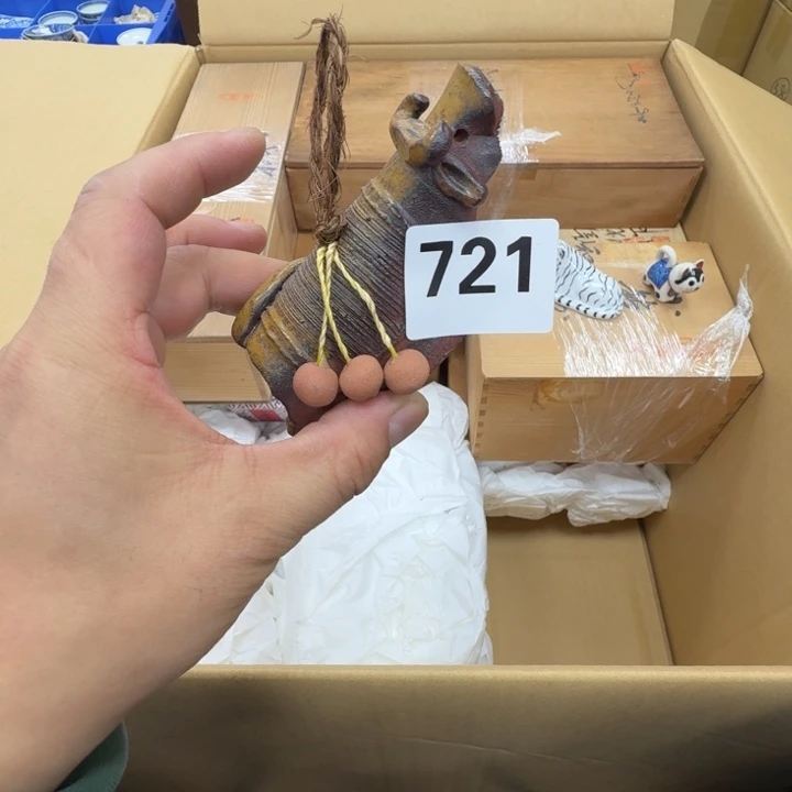 瓷片天***象工艺品摆件瓷器摆件666