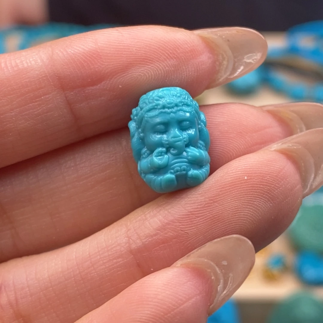 未镶嵌绿松石挂件