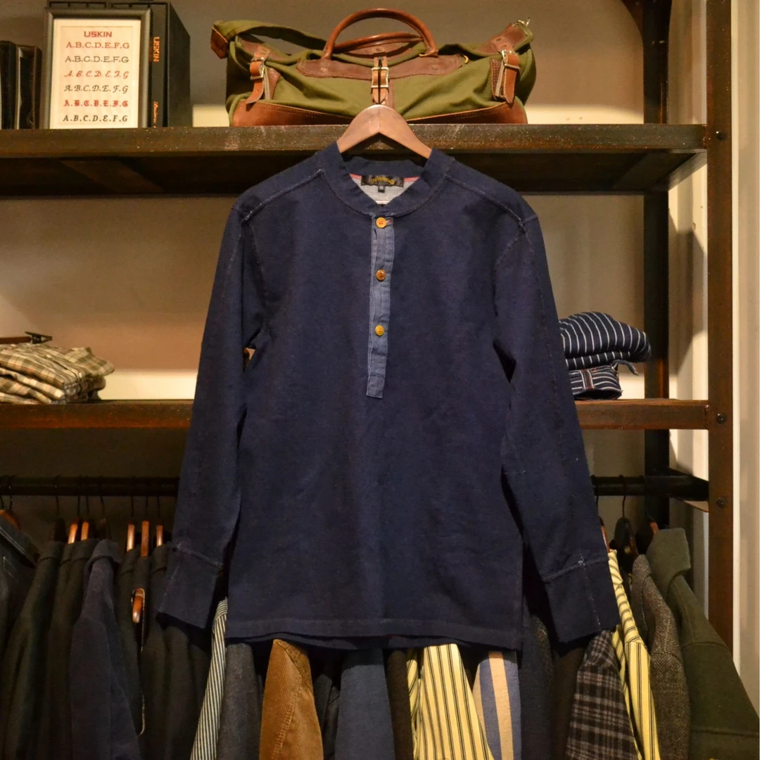 ITOHOUSE出品Old Captain indigo 1900'S 亨利领