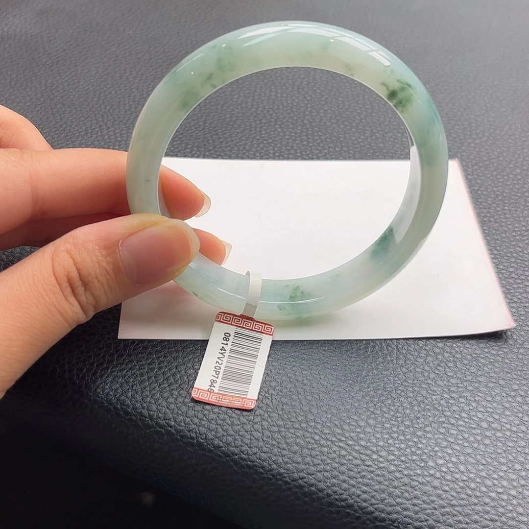 翡翠未镶嵌手镯59-60号38