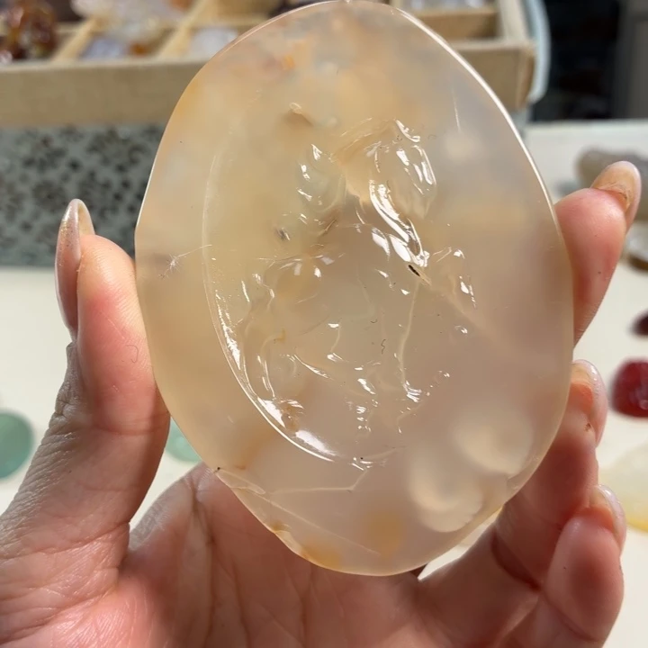 玛瑙/玉髓未镶嵌吊坠(不含链)