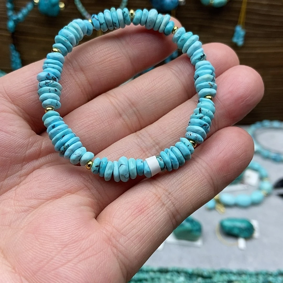 绿松石未镶嵌手链