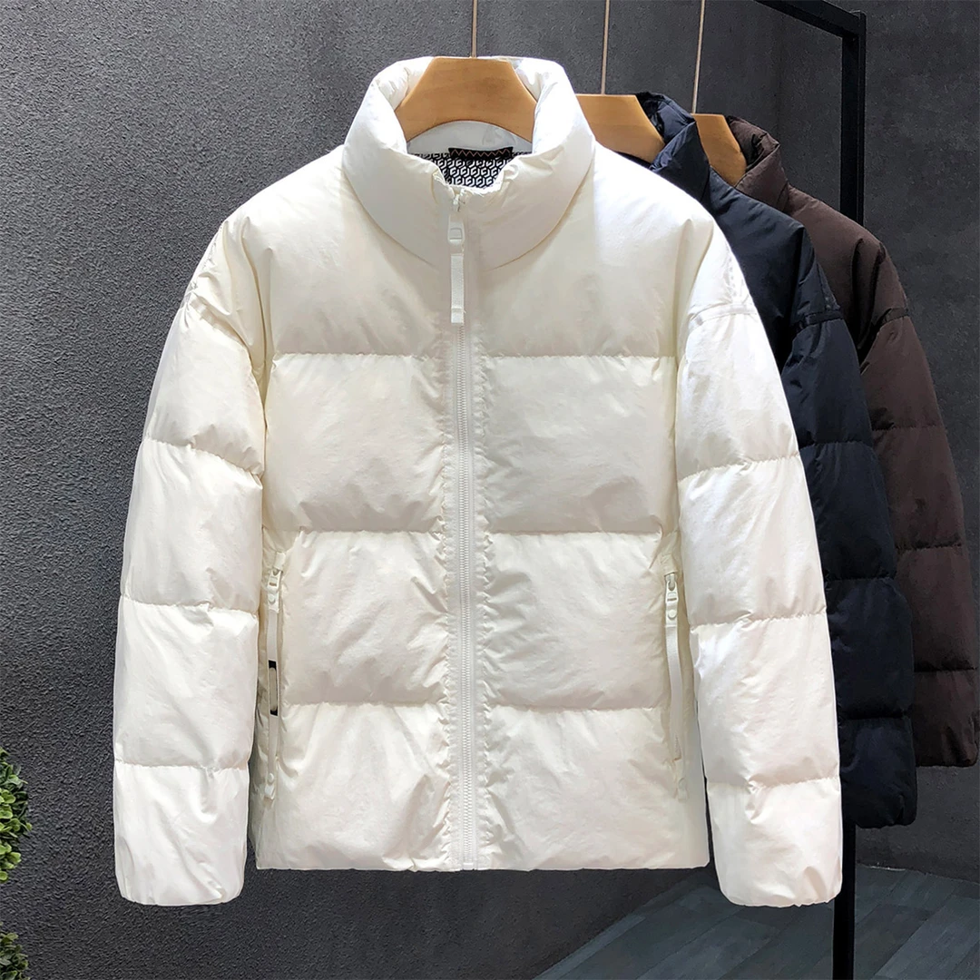 E309#J611款 白鸭绒休闲羽绒服保暖