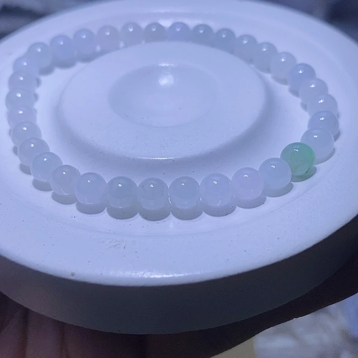 未镶嵌手串翡翠天然缅甸A货翡翠6.1