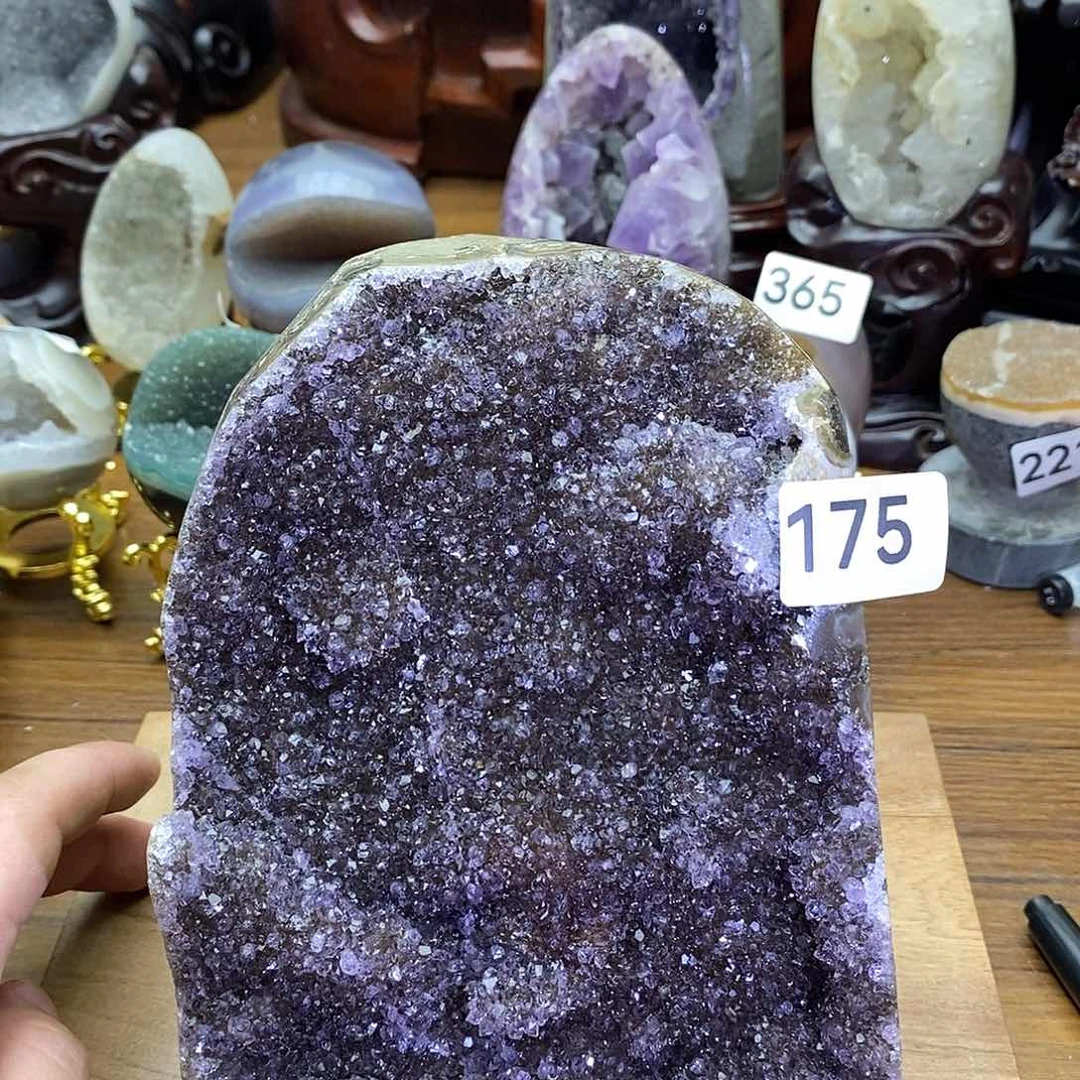 紫晶摆件未镶嵌摆件