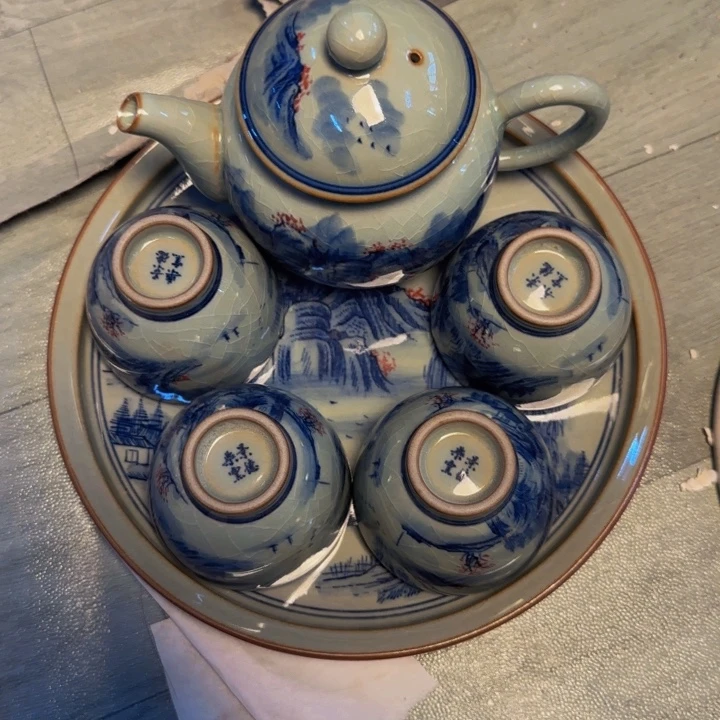 瓷片景德镇陶瓷手工手绘