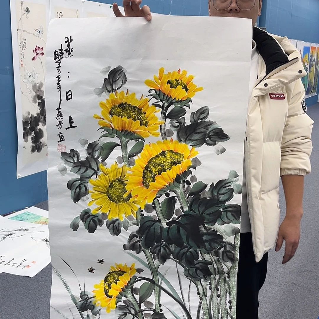 国画纯手绘作品欣赏