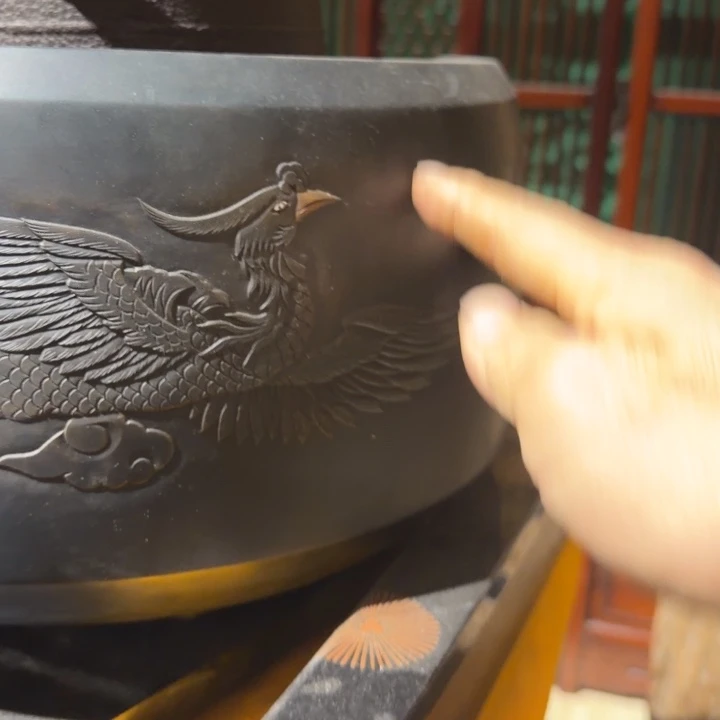 铜中古工艺品摆件