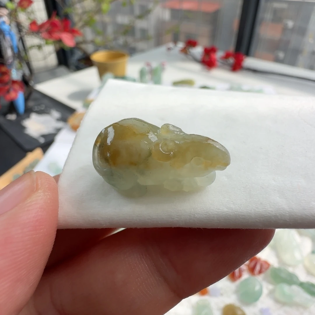 定制翡翠未镶嵌定制翡翠毛货不退不换