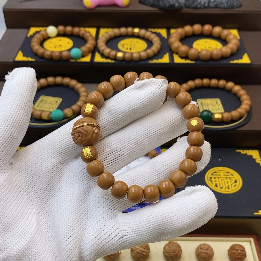 猴头核桃手串@*猴头