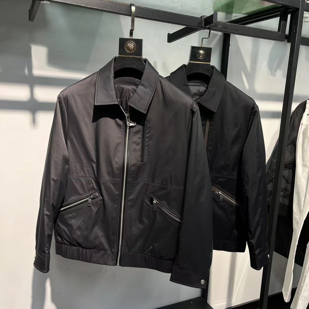 24年冬季轻薄鹅绒服夹克-5837