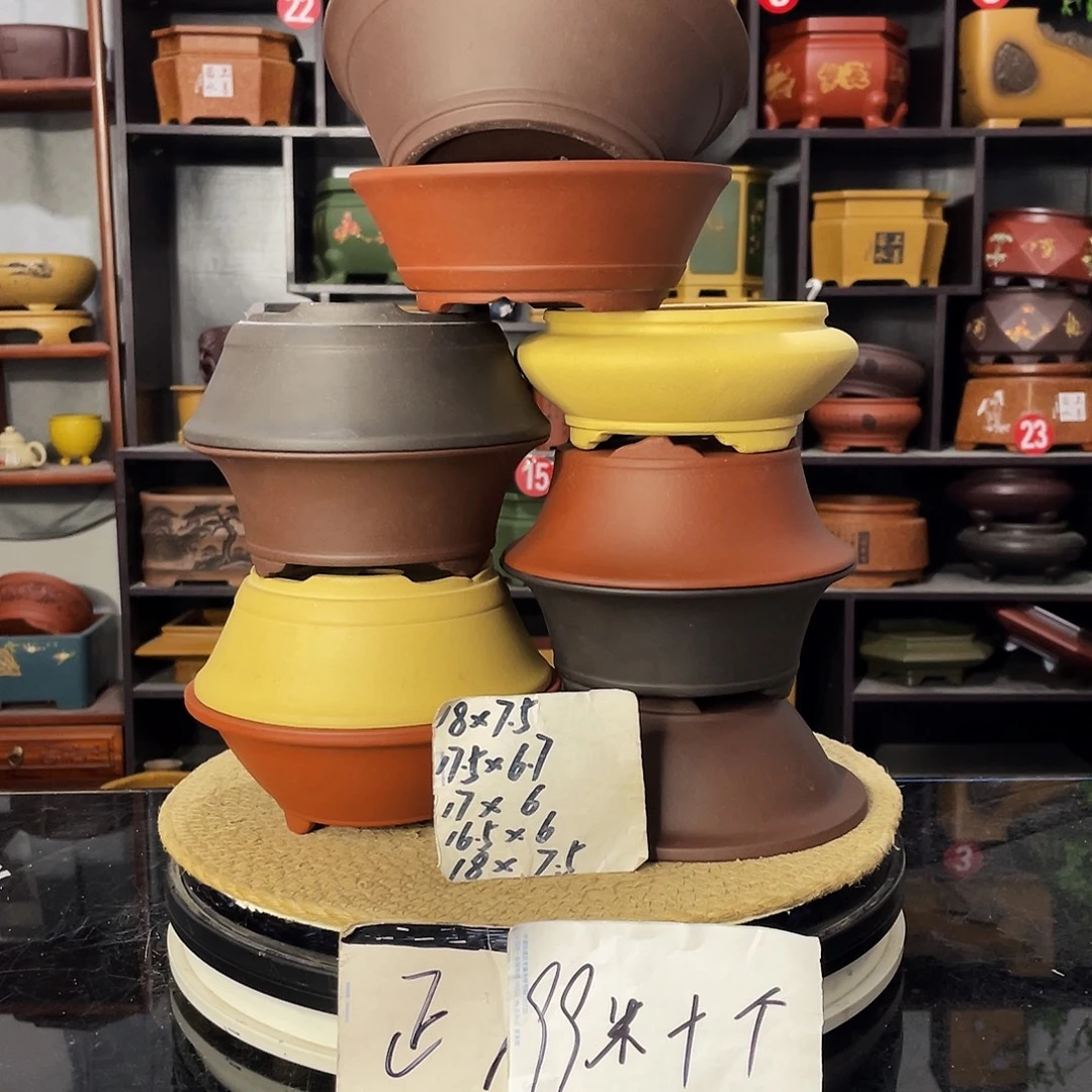 D-盆尚好紫砂花盆