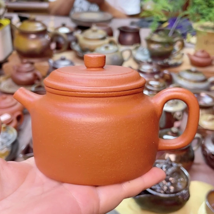 茶壶紫砂宜兴紫砂原矿泥料200