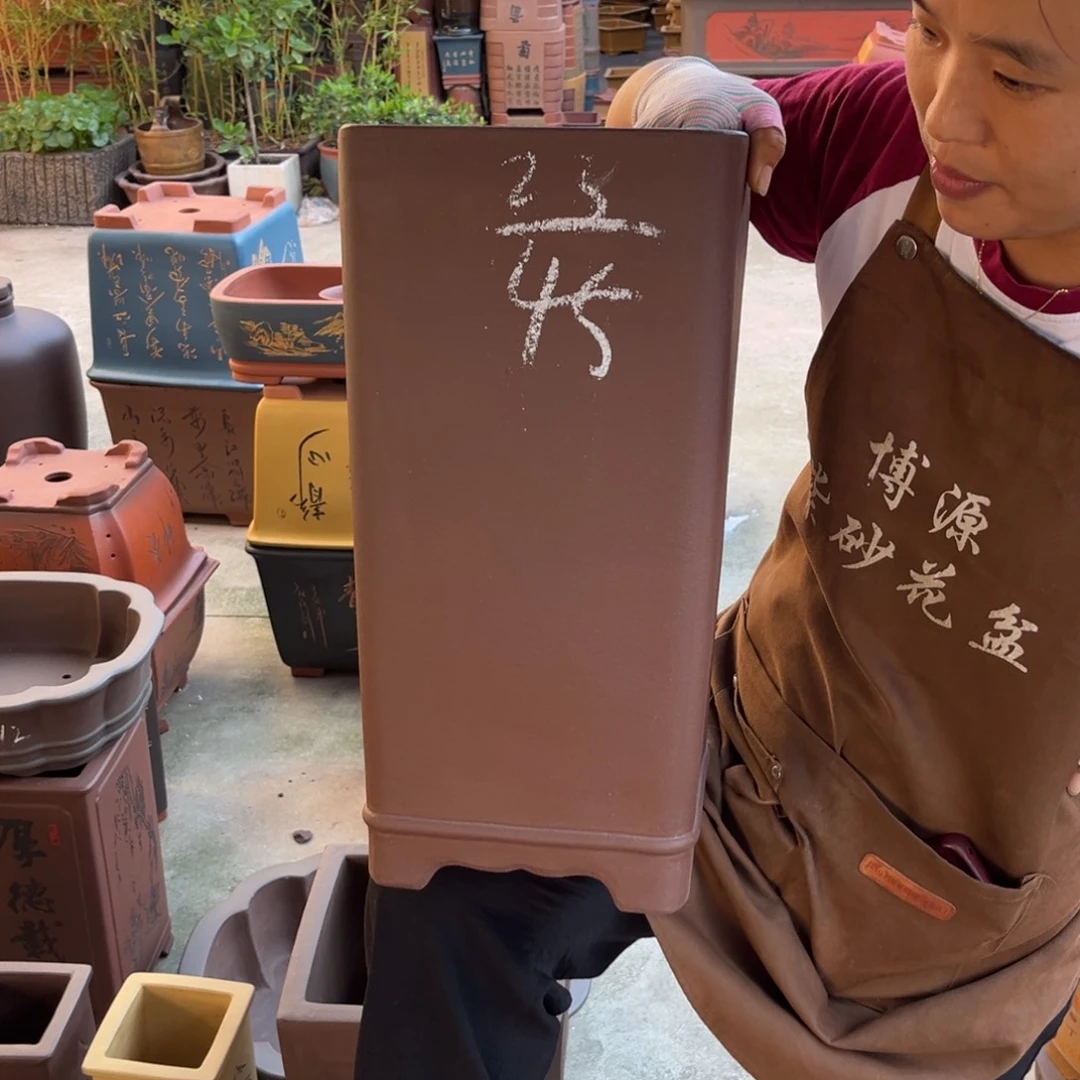 紫砂花盆盆景艺术