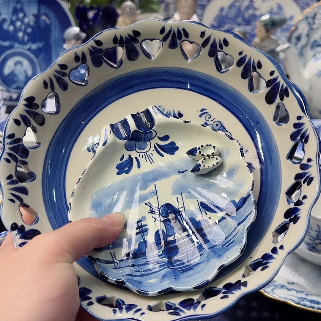 碟中古美物 荷兰手绘