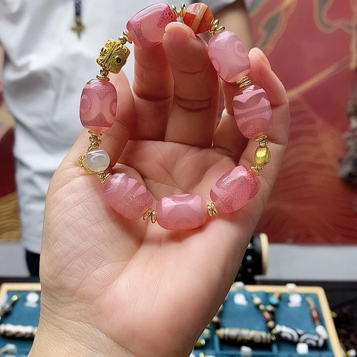 玛瑙/玉髓颈饰合金