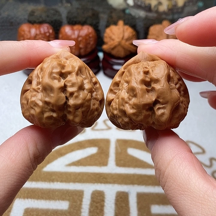 吊坠文玩核桃三角桩蛤蟆头