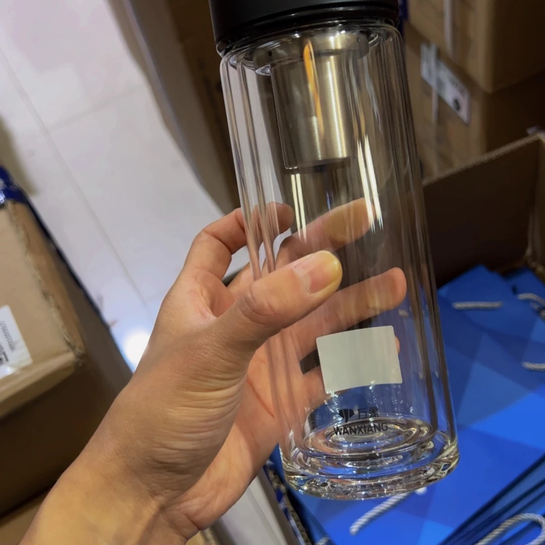万象v273r灰色光层玻璃厕所370玻璃杯加被套