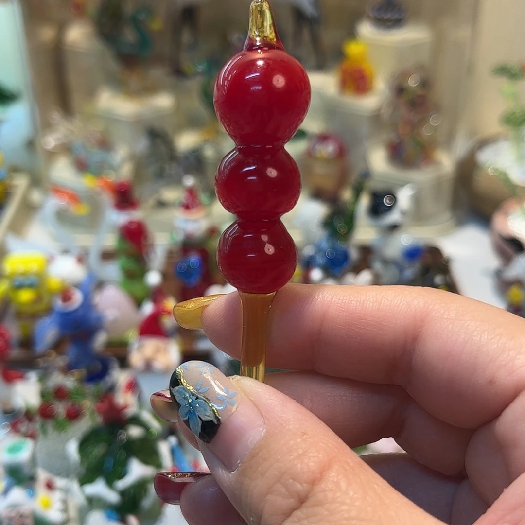 琉璃手工艺品糖葫芦