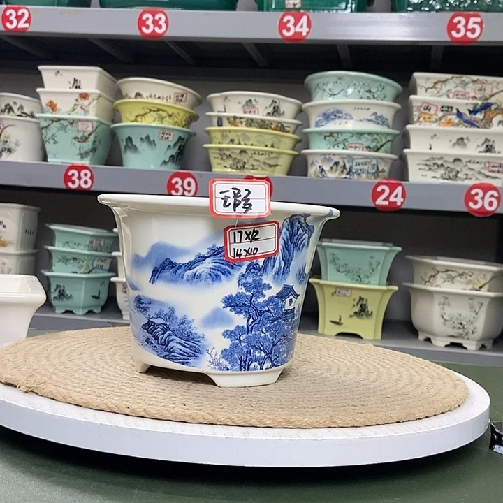 紫砂紫砂花盆2552