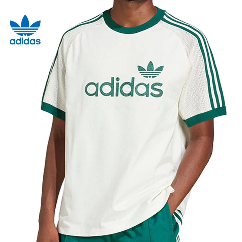 【滔搏体育】adidas Originals阿迪达斯三叶草男子针织短T恤JD3407