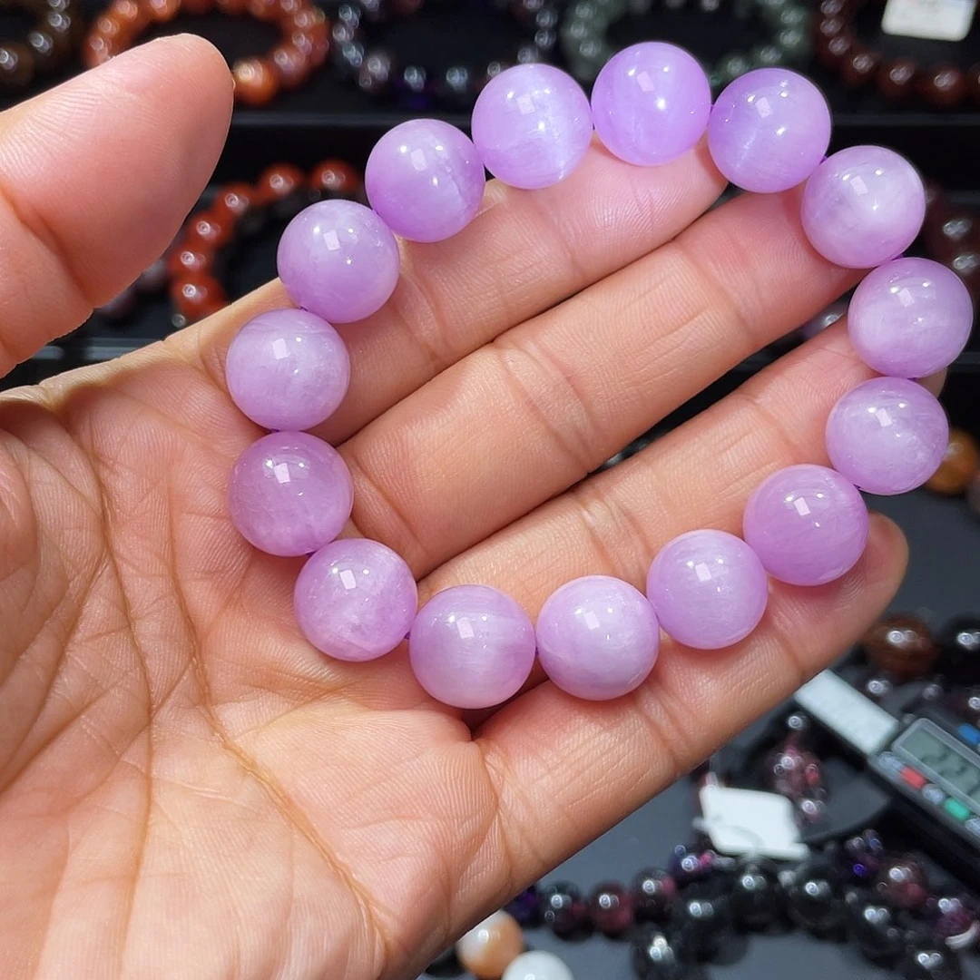 未镶嵌手链锂辉石紫锂辉14+m