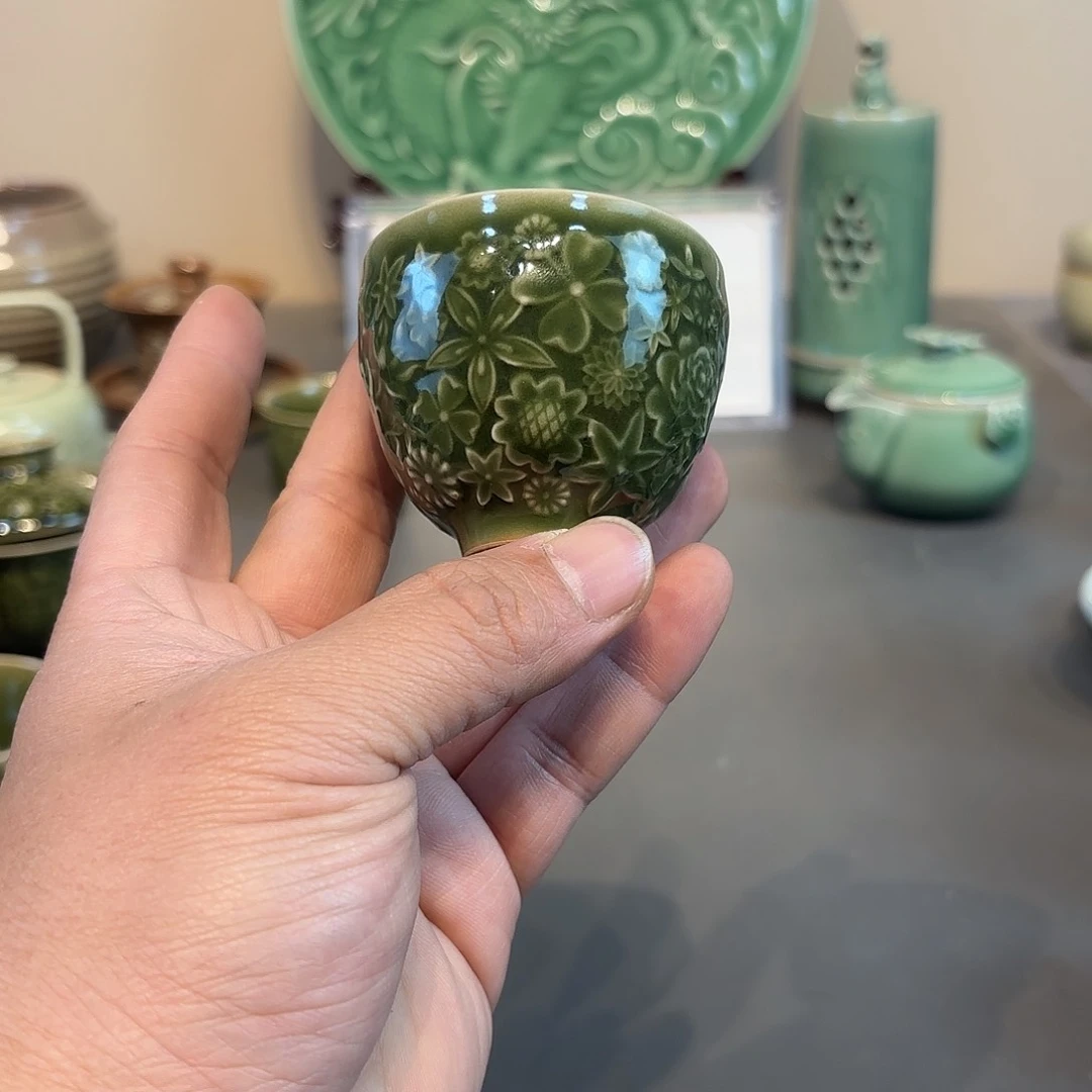 瓷片龙泉青瓷福利青瓷