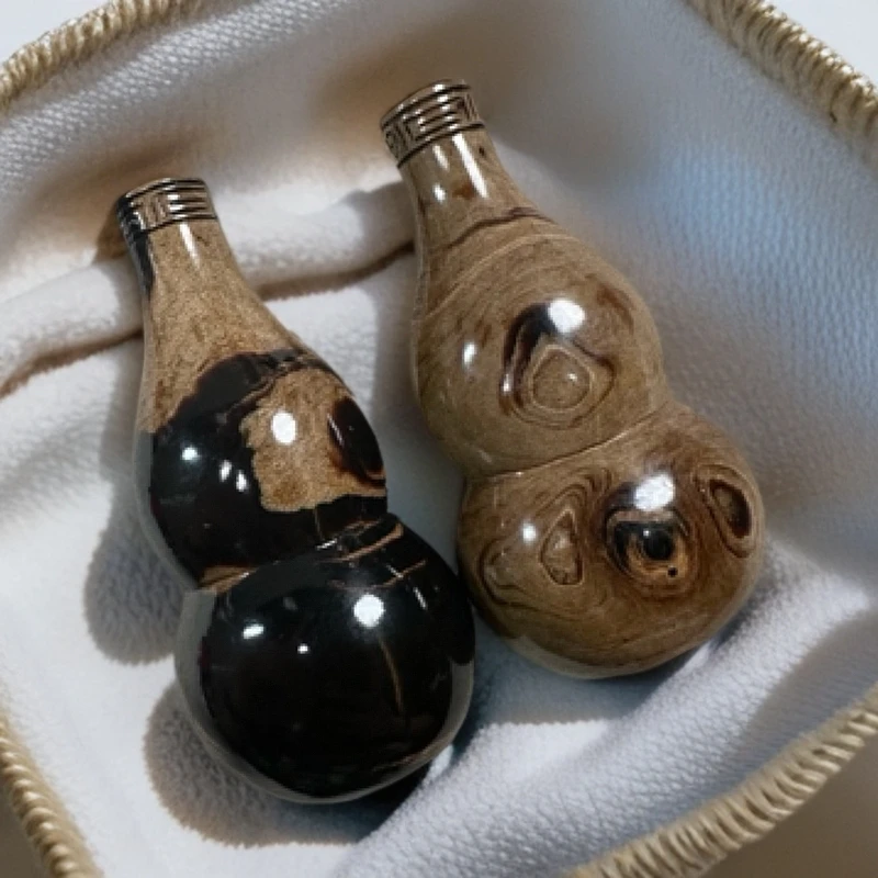 海小六海柳原木烟嘴葫芦型粗细中三用循环过滤器金属拉杆滤芯礼品