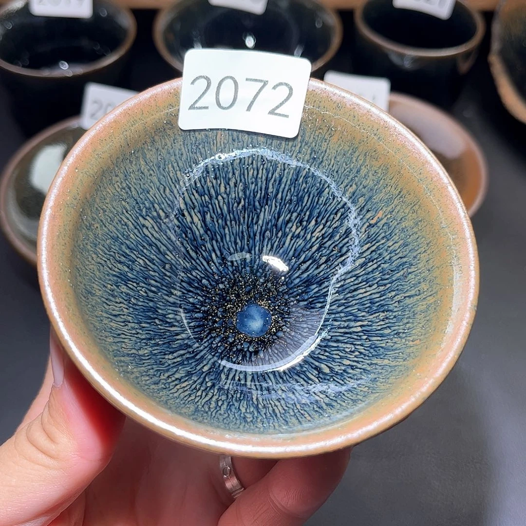 茶盏柴烧建盏主人杯2072