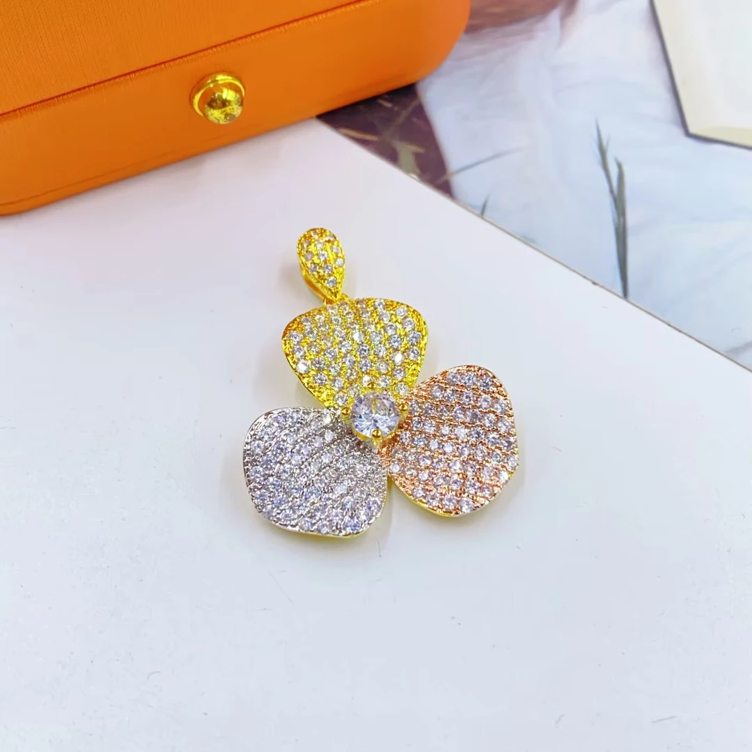 吊坠 3498   三色片花吊坠多样性发货