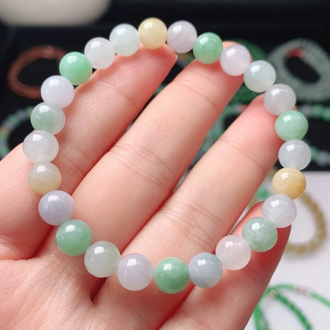 翡翠未镶嵌手链翡翠