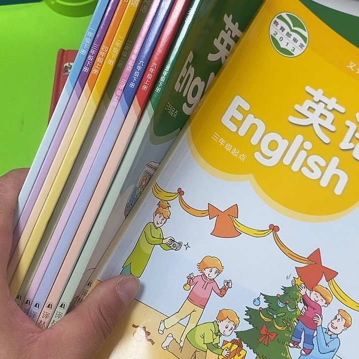 英语书特制版本，可点读，1-6年级12本