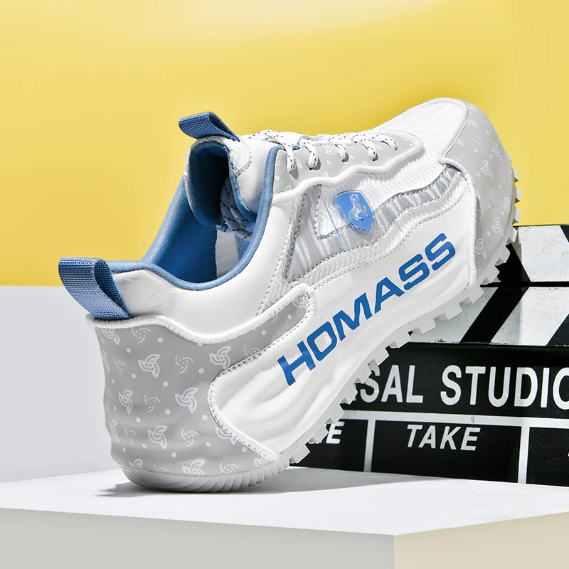 轻奢男鞋透气运动休闲鞋时尚潮鞋舒适软底跑步鞋百搭