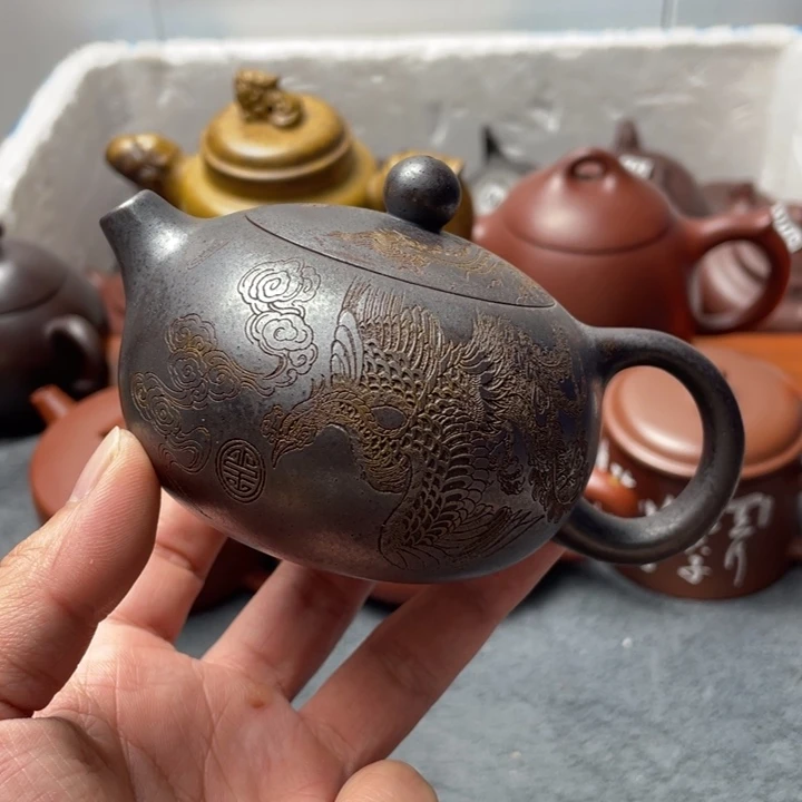 茶壶紫砂紫砂微瑕