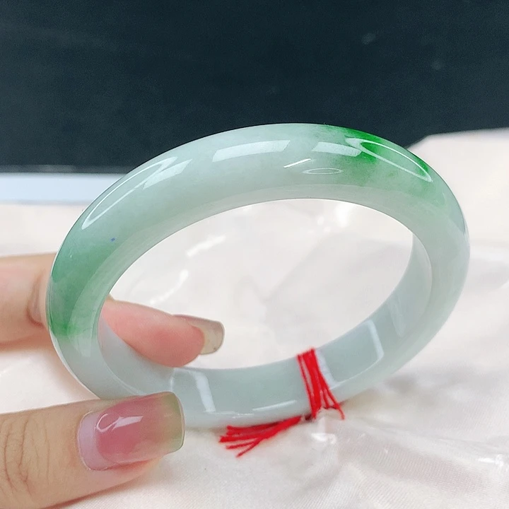 翡翠未镶嵌手镯圈59.5，13024