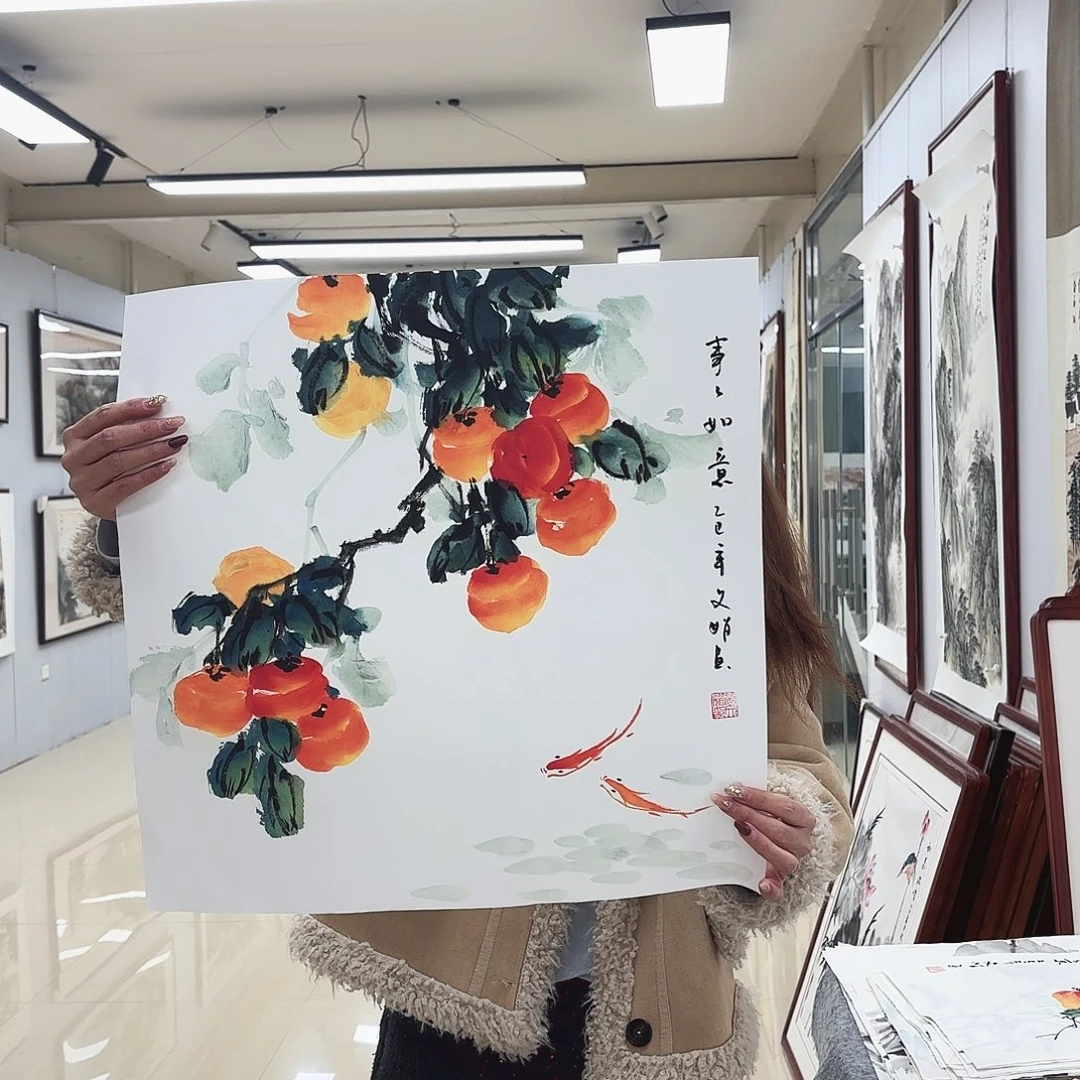 国画国画作品集一个由一