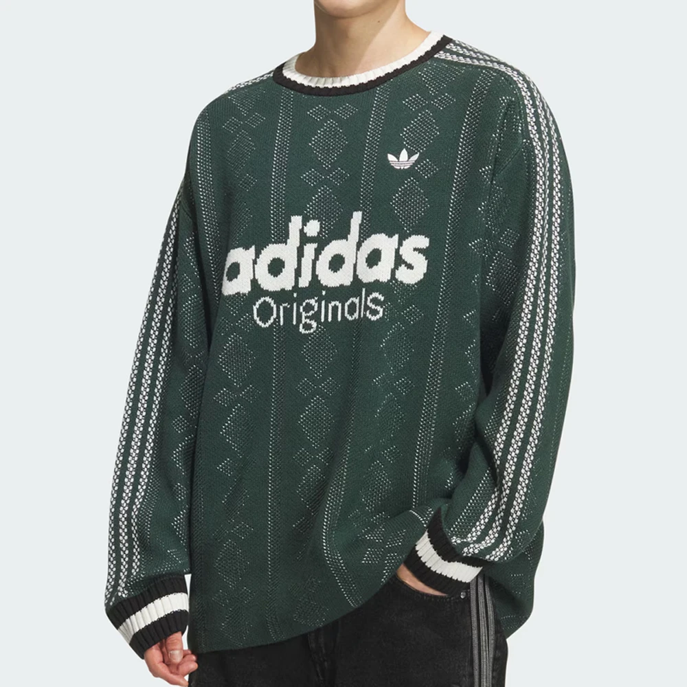 adidas阿迪达斯三叶草男子RS U SWEATER毛线套头衫KS5957