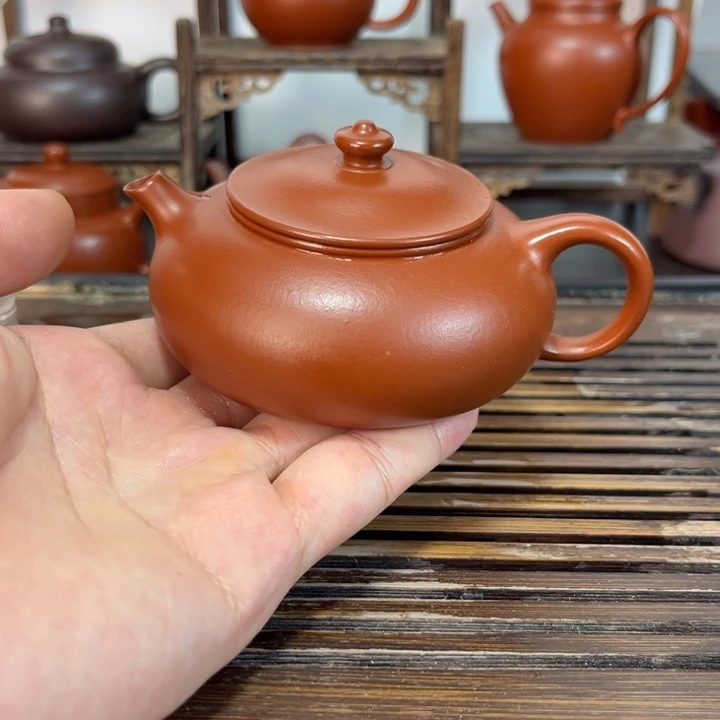 紫砂茶壶原矿紫砂手工制作