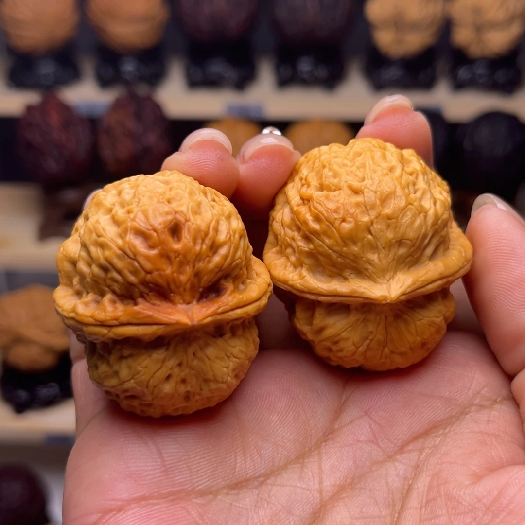 文玩核桃把件圆底青蛙M12