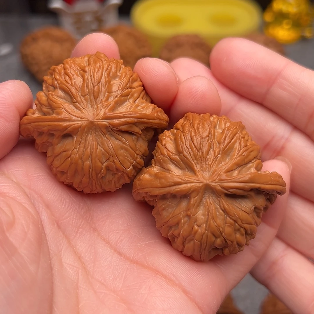 把件文玩核桃精品天花板磨盘狮子头45全品