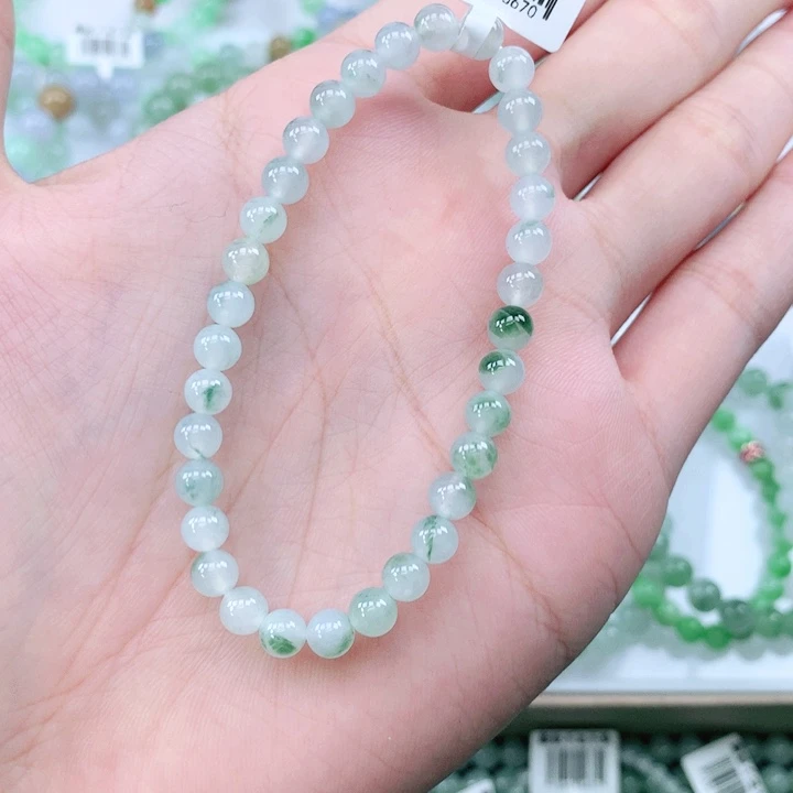 未镶嵌手链翡翠翡翠